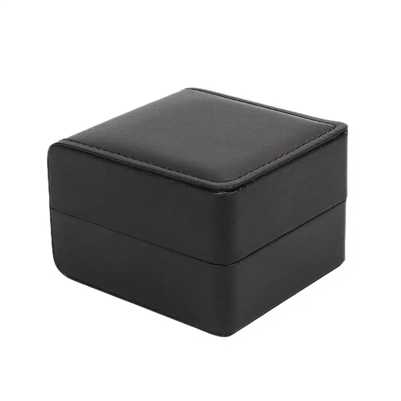 High Grade PU Leather Single Watch Gift Box with Pillow – Elegant Wristwatch Display Case Organizer for Men, Jewelry Storage & Watch Packaging Box, Luxury PU Leather Presentation Box 14