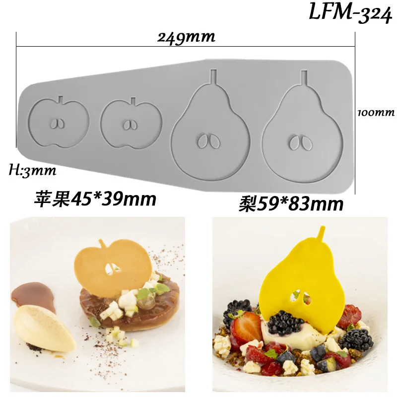 Leaf Flower Wreath Lace Silicone Mold Fondant Cake Sugarcraft Mould Chocolate Candy Dessert Tray Decoration Tools Pastry Baking Supplies Cupcake Topper Resin Soap Wax Melt DIY Craft Accessories - 图片 14