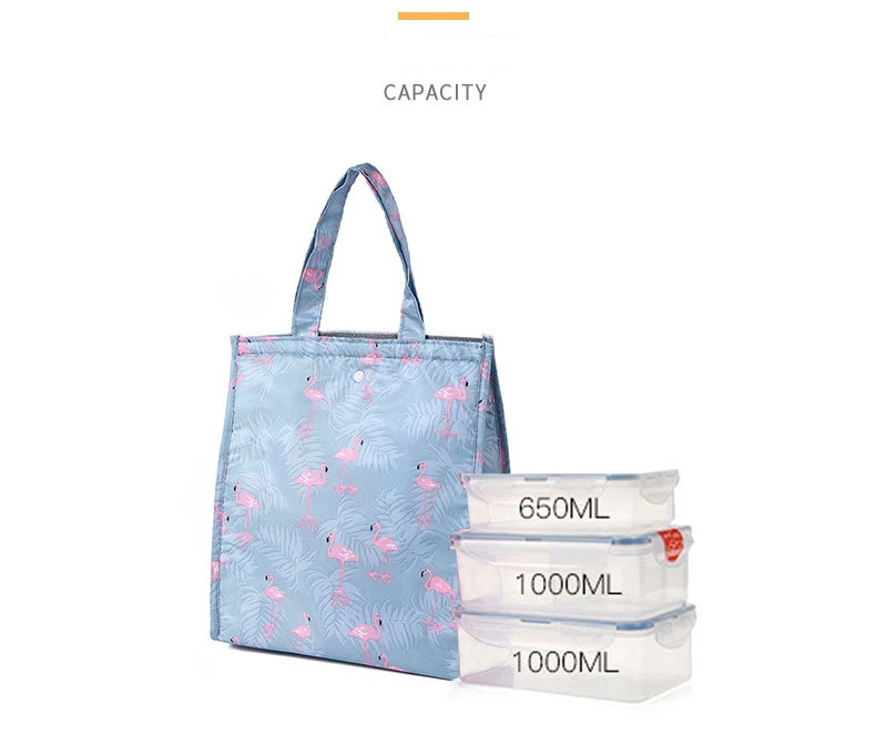 Insulated Thermal Cooler Bag Portable Lunch Storage Tote, Large Capacity Picnic and Camping Food Drink Carrier, Outdoor Leakproof Lunch Box Bag for Travel, Beach, Office, and Daily Use