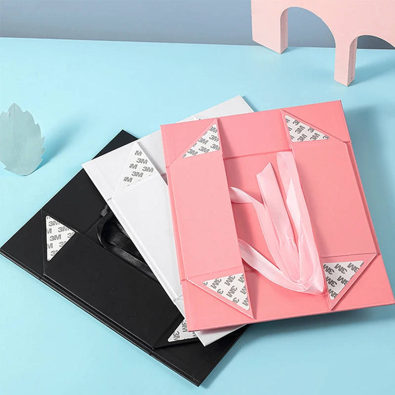 Customized Personalized Bow Ribbon Folding Gift Box, Luxury Collapsible Cardboard Packaging for Holiday, Wedding, Party, Valentine’s Day, Anniversary, Birthday Gifts, Wholesale Premium Gift Box for Special Occasions and Presents Customized Personalized Bow Ribbon Folding Gift Box, Luxury Collapsible Cardboard Packaging for Holiday, Wedding, Party, Valentine’s Day, Anniversary, Birthday Gifts, Wholesale Premium Gift Box for Special Occasions and Presents