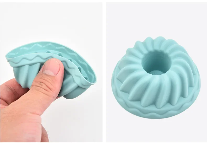 12PCS Silicone Muffin Cup Cake Mold for Making Cupcakes, Puddings, Jellies, and DIY Desserts, Non-Stick Flexible Baking Tool for Home Baking, Parties, Creative Cakes, and Sweet Treats