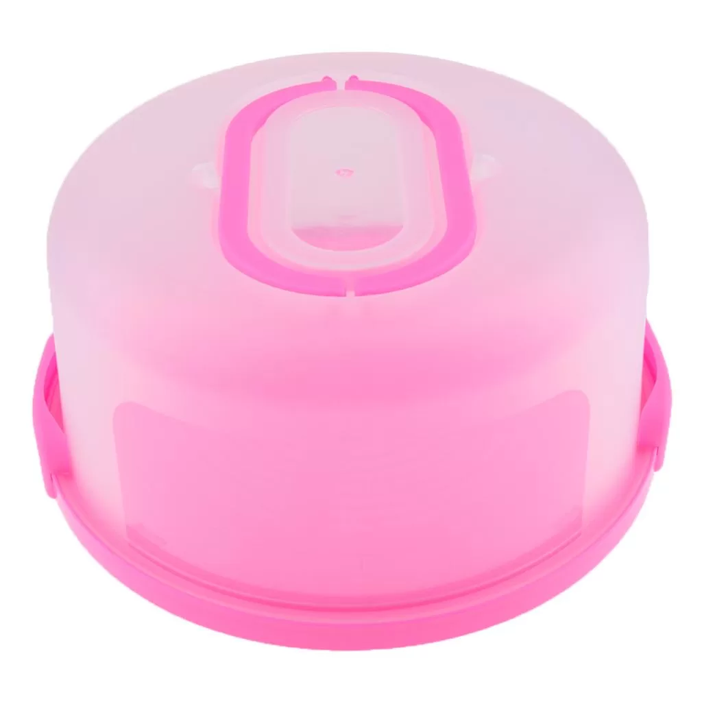 Clear Plastic Cupcake Cake Muffin Case Holder Container Box With Dome Cover Portable Cake Carrier Plastic Cupcake Container