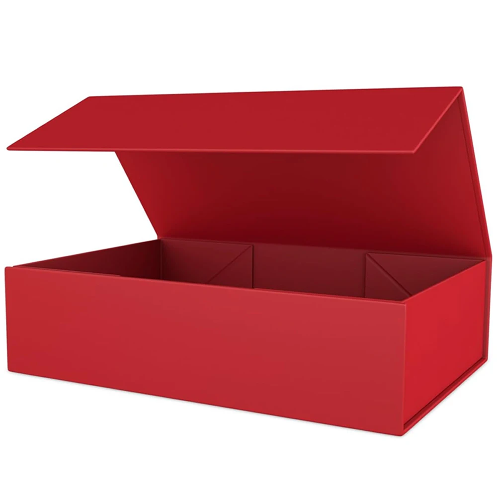 1pc Black Gift Box with Magnetic Lid for Present, Rectangular Collapsible Packaging Box with Closure, Ideal for Groomsman Proposal, Wedding, Birthday, Anniversary Gift, Elegant Gift Wrapping - 图片 10