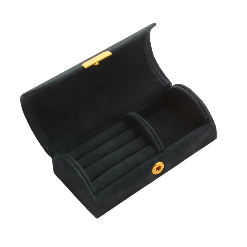 Travel Jewelry Organizer | Solid Color Portable Jewelry Storage Box – Exquisite Travel Jewelry Bag with Suede Surface, Compact Jewelry Box Organizer for Rings, Necklaces, Earrings, and Small Accessories, Ideal for Travel and Everyday Use 20