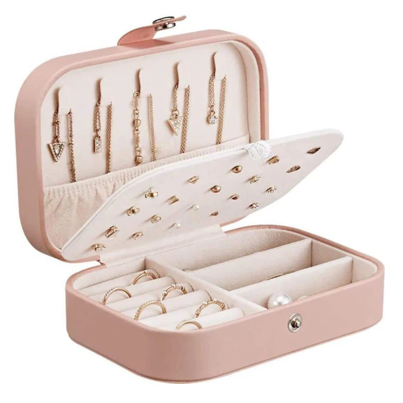 Best 3Style PU Travel Jewelry Box Organizer Wholesale Portable Ring & Earring Case Best 3Style PU Travel Jewelry Box Organizer Wholesale Portable Ring & Earring Case