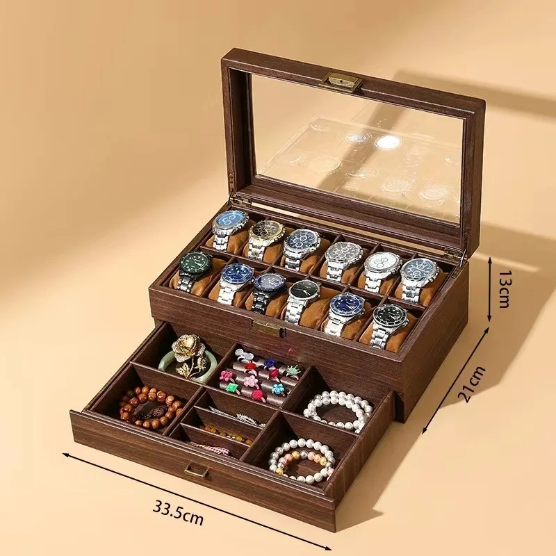 Luxury PU Leather Watch Storage Box 🕰️ – The Watch Organizer Everyone’s Talking About | Secure Yours at UGI Packaging - 图片 8
