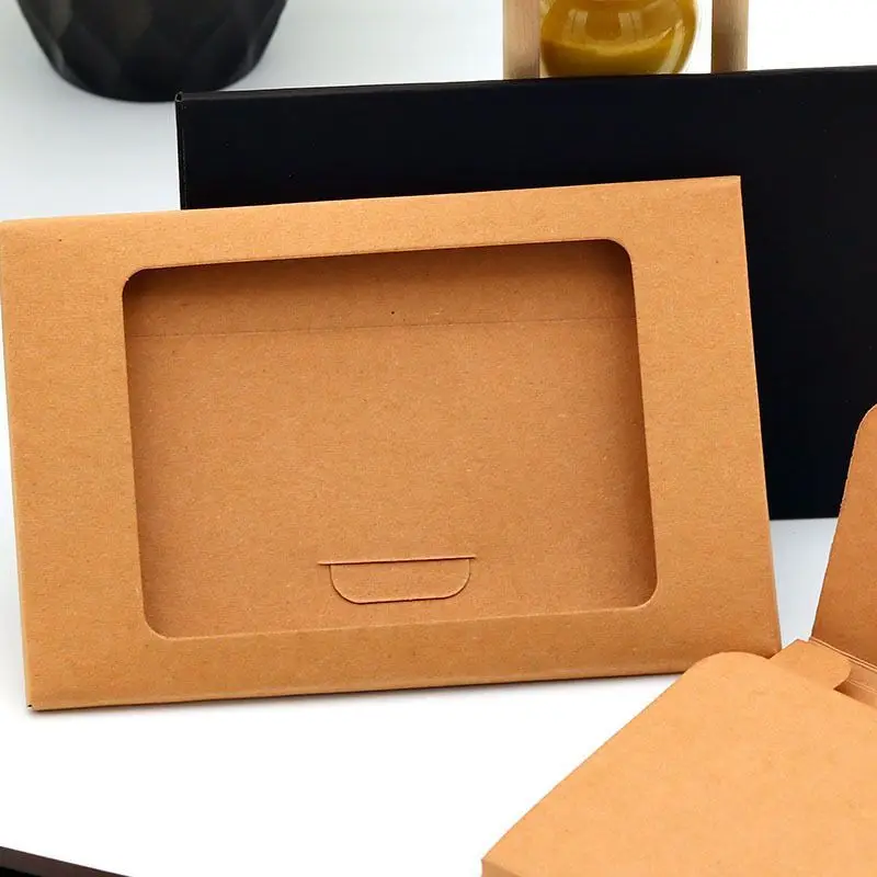 50PCS Kraft Paper Envelope Gift Boxes – DIY Candy Packaging Bags for Wedding Favors, Birthday Parties, Baby Showers, Christmas Treats, Cookie, Chocolate, and Small Gift Wrapping Party Supplies - 图片 2