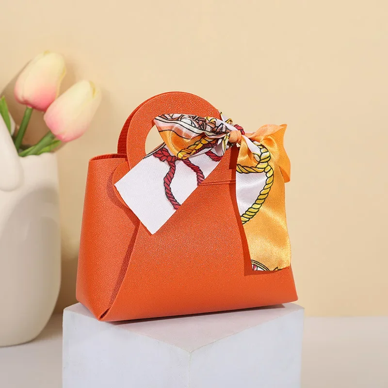 40pcs Leather Candy Gift Bags with Ribbon – Pink & Blue Wedding Favors, Baby Shower Guest Packaging Pouches, Luxury Party Gift Boxes for Candy, Chocolate, Cookies, Jewelry, and Special Event Distributions - 图片 19