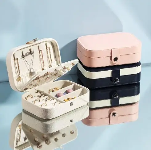 Best 3Style PU Travel Jewelry Box Organizer Wholesale Portable Ring & Earring Case Best 3Style PU Travel Jewelry Box Organizer Wholesale Portable Ring & Earring Case