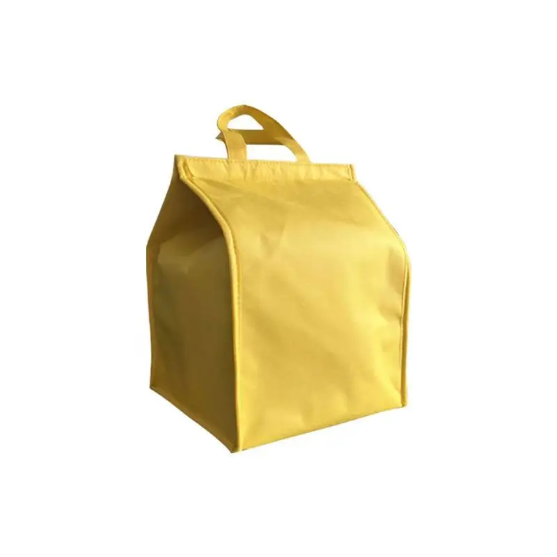 Cake Shop Insulation Bag with Velcro Zipper, Aluminum Foil and Pearl Cotton Lining, Cold Thermal Delivery Bag, Reusable Takeaway Cooler Tote for Cakes, Pastries, and Baked Goods 2