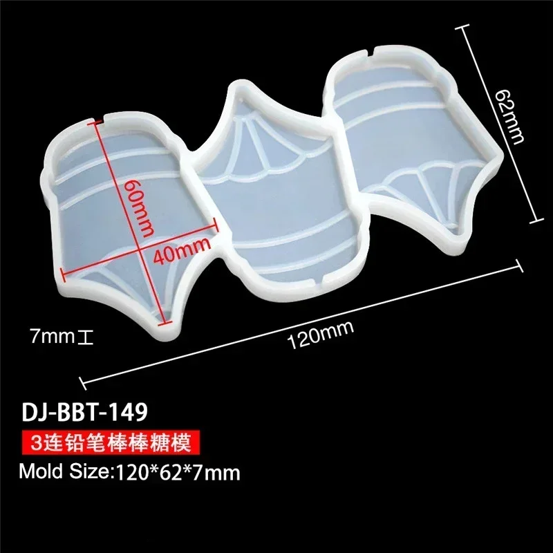 Leaf Flower Heart Bear Shape Silicone Lollipop Mold Round Chocolate Candy Cheese Baking Mould Fondant Cake Decorating Tools Dessert Cupcake Topper Tray Kitchen Pastry DIY Baking Accessories - 图片 14