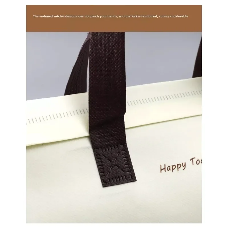 1pc Insulated Aluminum Foil Non-Woven Disposable Food Delivery Bags, Thermal Packaging for Milk Tea, Drinks, Lunch, Catering, Takeout, and Commercial Hot Cold Storage Bags - 图片 4