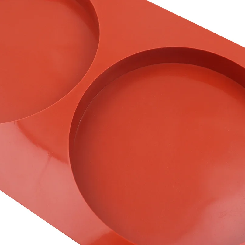 2 Holes Cylinder Silicone Mold – Cake, Pastry, Jelly, Pudding, Soap, Ice, Muffin, Bread Baking Mold, Dessert and Decoration Tool for DIY Homemade Baking and Creative Crafts