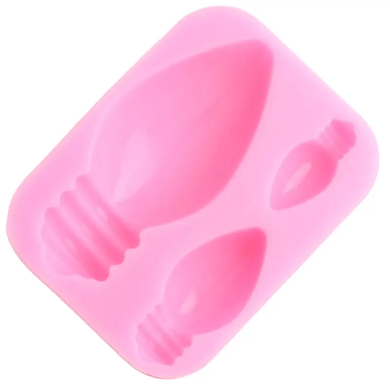 3D Light Bulb Silicone Mold – DIY Chocolate, Fondant, Candy, Cupcake, Resin, Soap, Polymer Clay Mould for Cake Decorating, Baking, Sugarcraft, Party Desserts, and Creative DIY Crafts