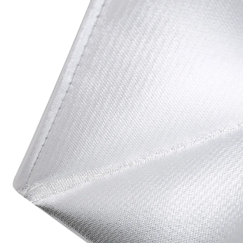 1Pc Silver Thermal Insulated Lunch Bag – Large Square Foil Cooler Tote for Cake, Sandwiches, Coffee, Drinks, and Fresh Food Storage, Reusable Refrigerated Picnic Delivery Bag