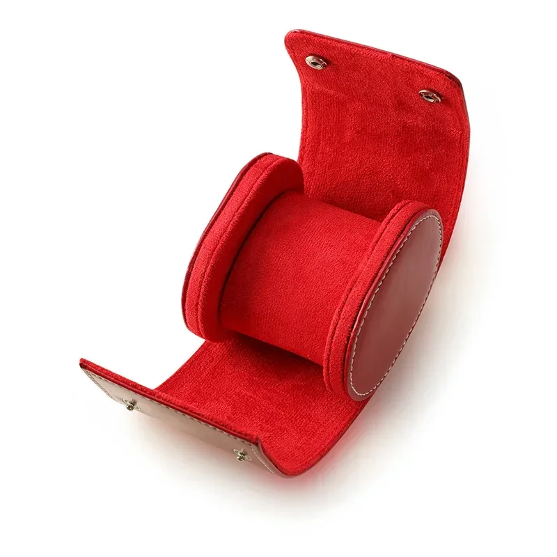 Travel Watch Organizer | PU Leather Watch Case Travel Storage Bag, Classic Watch Pouch Organizer, Prevents Scratching & Oxidation, Portable Leather Watch Box for Travel and Display Packaging - 图片 9