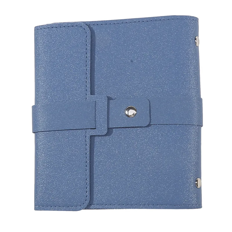 Travel Jewelry Organizer | 1PC PU Leather Ear Stud Storage Bag, Multi-Layer Jewelry Organizer, Book-Type Storage Bag for Earrings, Rings, Necklaces, and Small Jewelry Accessories, Compact Jewelry Case for Travel and Home Use