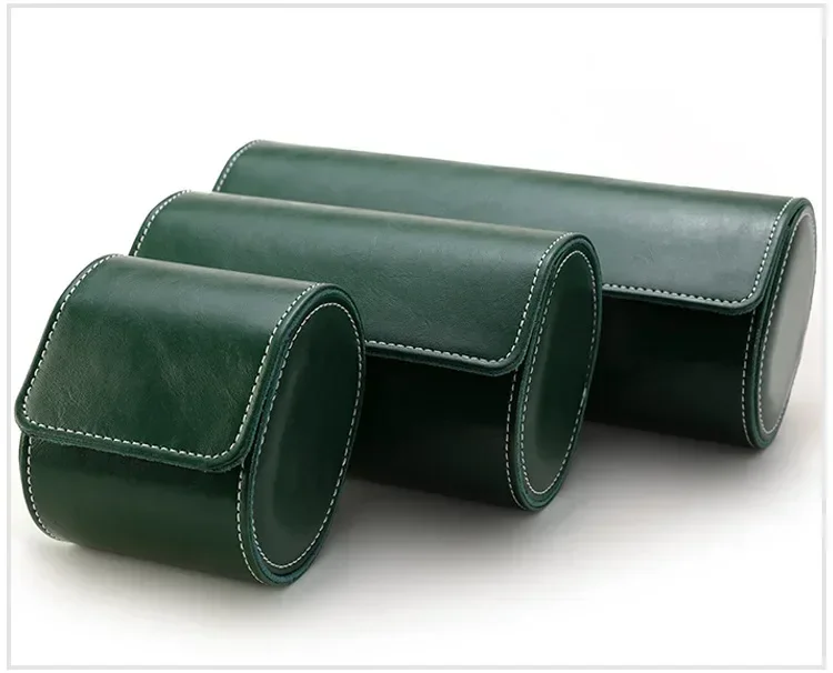 Travel Watch Organizer | PU Leather Watch Box and Pouch Organizer – Classic Travel Storage Case for Men and Women, Protective Watch Holder to Prevent Scratching and Oxidation, Elegant Leather Timepiece Gift and Display 6