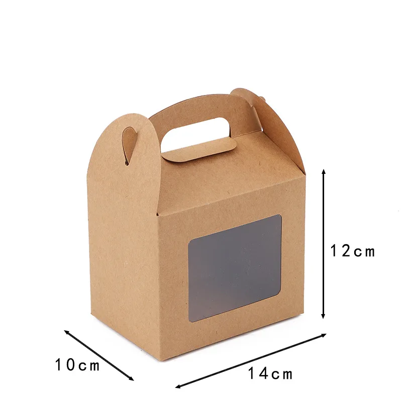 10/20/30pcs High Capacity Cake Packing Boxes with Clear Window, Large Bakery Gift Boxes for Candy Cookies Pastry Chocolate Dessert Packaging, Wedding Birthday Valentine Baby Shower Party Supplies - 图片 2
