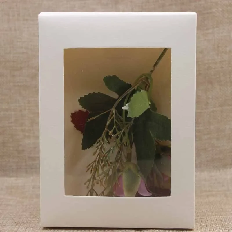 10PCS Multi-Color Window Gift Boxes – 11.5x8.5x2.5cm, Ideal for Christmas, Parties, and Holiday Decorations, Perfect for Gift Packaging and Special Occasions 20