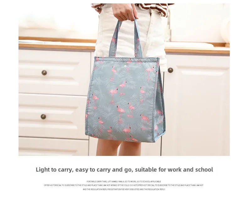 Insulated Thermal Cooler 🥗❄️ Reusable Lunch Tote for Food & Drinks, Leakproof Picnic, Camping, Grocery Shopping, Outdoor Cooler Box, Portable Food Storage Carrier for Travel, Work, School 8