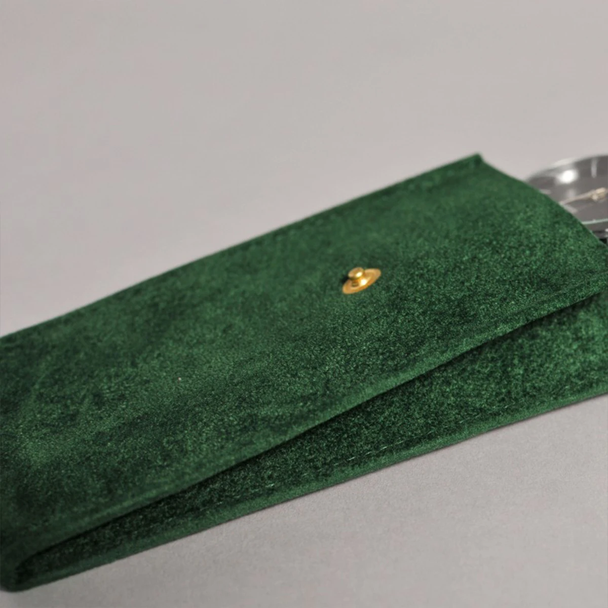 Travel Watch Organizer | Single Luxury Watch Storage Pouch Soft Velvet Travel Case with Protective Cushion for Men Women Portable Elegant Watch Packaging Box Gift Case for Christmas Birthday Anniversary - 图片 3