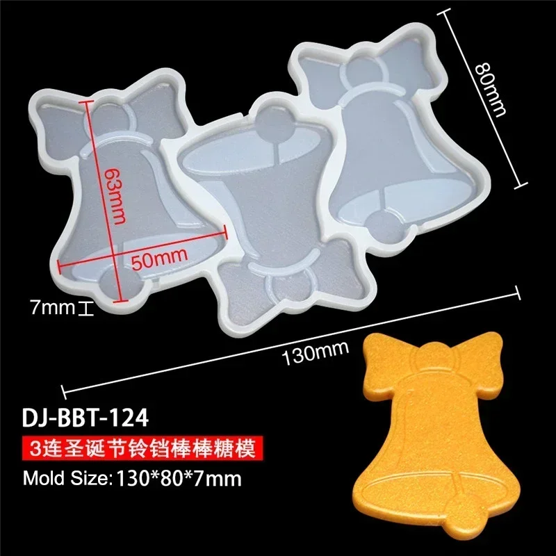 Leaf Flower Heart Bear Shape Silicone Lollipop Mold Round Chocolate Candy Cheese Baking Mould Fondant Cake Decorating Tools Dessert Cupcake Topper Tray Kitchen Pastry DIY Baking Accessories - 图片 17