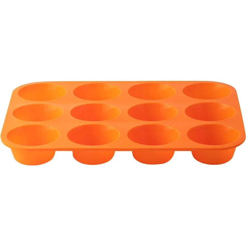 12-Hole Silicone Baking Mold – 3D Round Sphere Cake Pan, Chocolate, Muffin, Cupcake, DIY Dessert Bakeware for Home Kitchen, Baking, Pastries, Chocolate Balls and Creative Treats - 图片 8