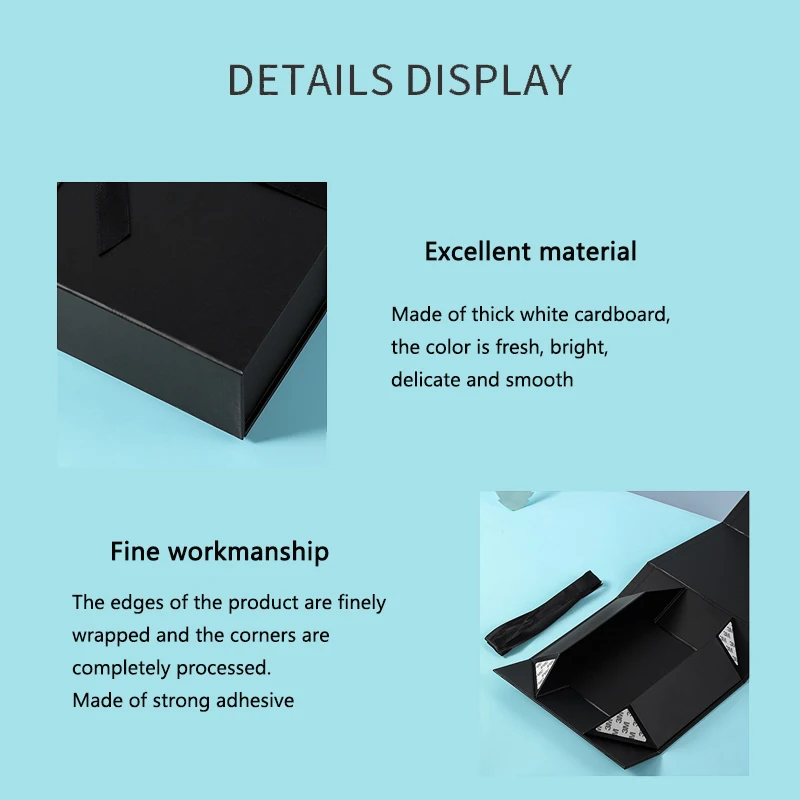 Customized Personalized Bow Ribbon Folding Gift Box, Luxury Collapsible Cardboard Packaging for Holiday, Wedding, Party, Valentine’s Day, Anniversary, Birthday Gifts, Wholesale Premium Gift Box for Special Occasions and Presents Customized Personalized Bow Ribbon Folding Gift Box, Luxury Collapsible Cardboard Packaging for Holiday, Wedding, Party, Valentine’s Day, Anniversary, Birthday Gifts, Wholesale Premium Gift Box for Special Occasions and Presents