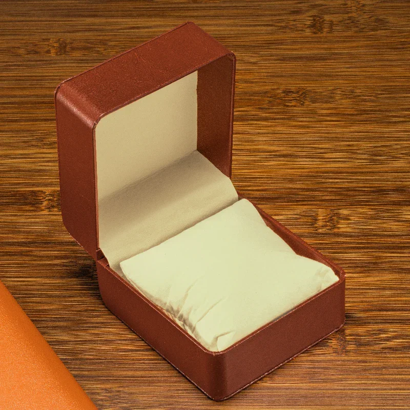 Black Single Watch Gift Box with Soft Pillow, PU Leather Wristwatch Case Organizer for Men, Clamshell Design Watch Holder, Elegant Protective Storage Box for Travel, Home, and Gift Presentation - 图片 7