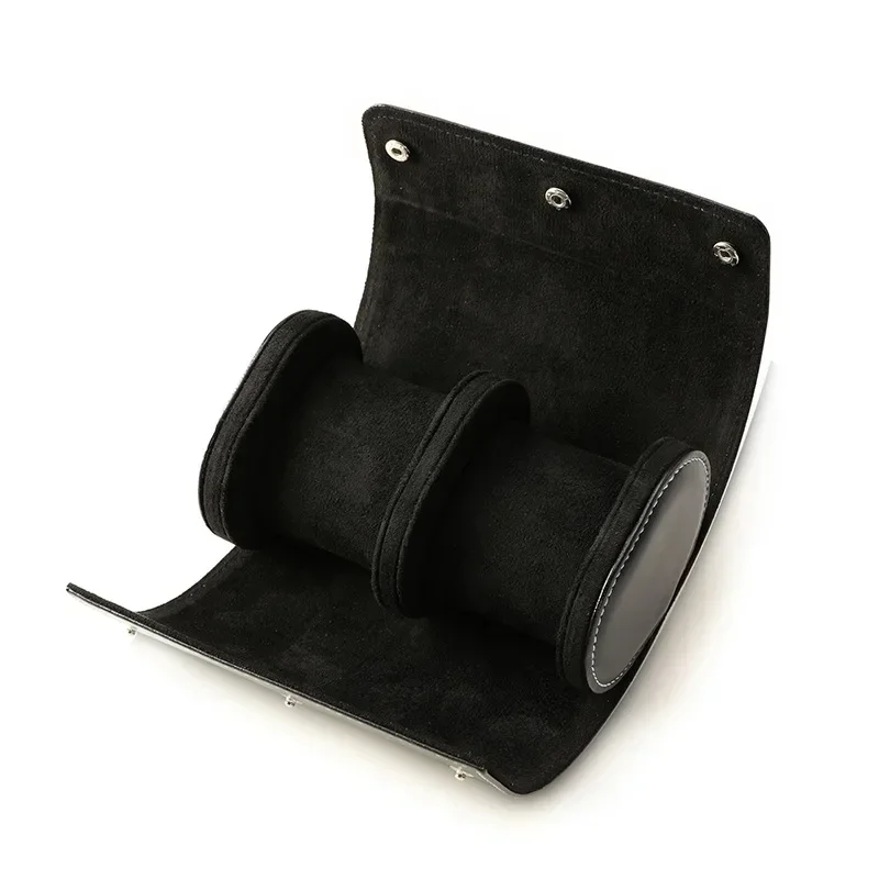 Travel Watch Organizer | PU Leather Watch Case Travel Storage Bag, Classic Watch Pouch Organizer, Prevents Scratching & Oxidation, Portable Leather Watch Box for Travel and Display Packaging - 图片 13