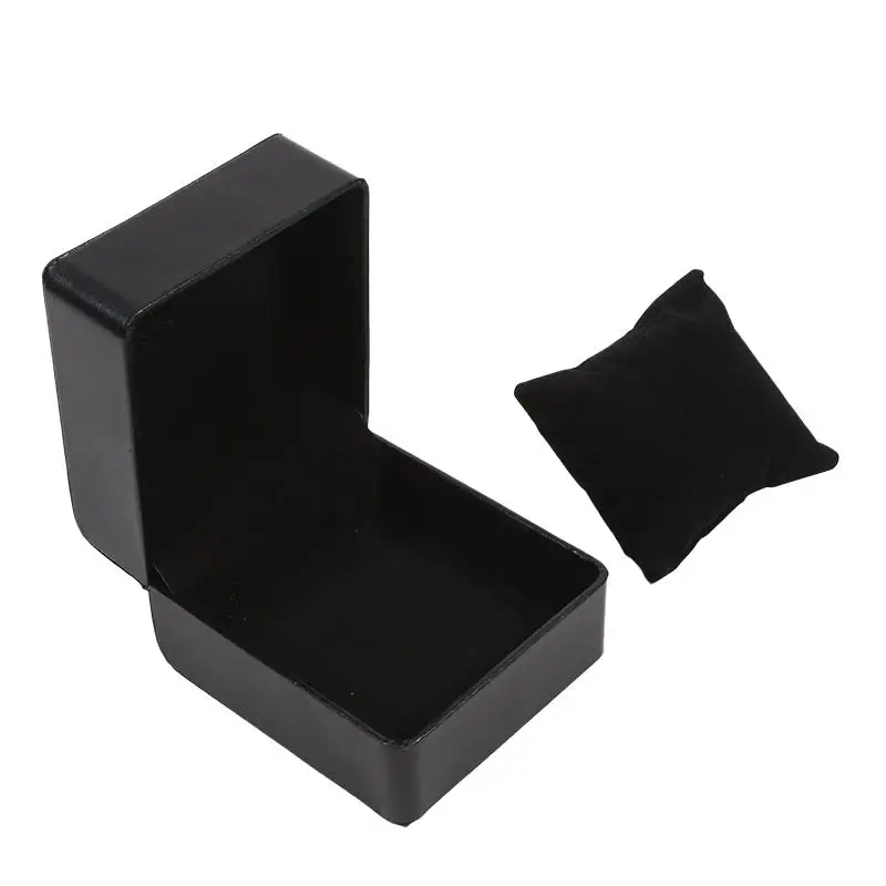 High Grade PU Leather Single Watch Gift Box with Pillow – Elegant Wristwatch Display Case Organizer for Men, Jewelry Storage & Watch Packaging Box, Luxury PU Leather Presentation Box 21