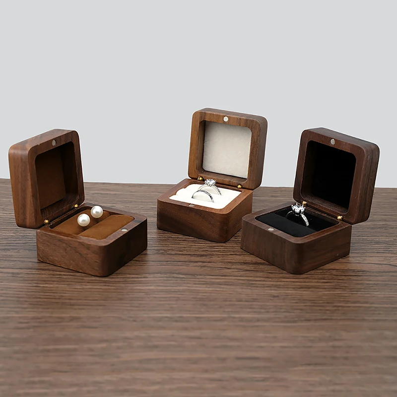 Luxury Wooden Jewelry Packaging Box for Rings Earrings Bracelets – Elegant Wood Jewelry Organizer Gift Box for Wedding, Engagement, and Bracelet Display – Premium Handmade Jewelry Storage Case 9