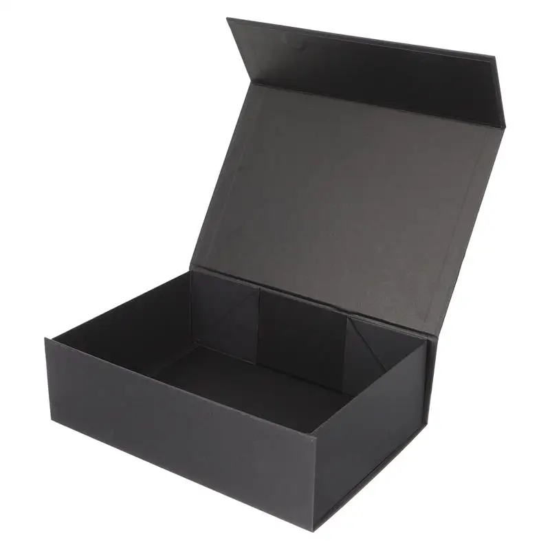 1Pc Magnetic Closure Gift Box with Lid, Collapsible Cardboard Packaging Box for Jewelry, Wedding, Party, Birthday, Bridesmaid, Anniversary, Holiday Gift Wrapping, Elegant Foldable Storage Box for Presents - 图片 2