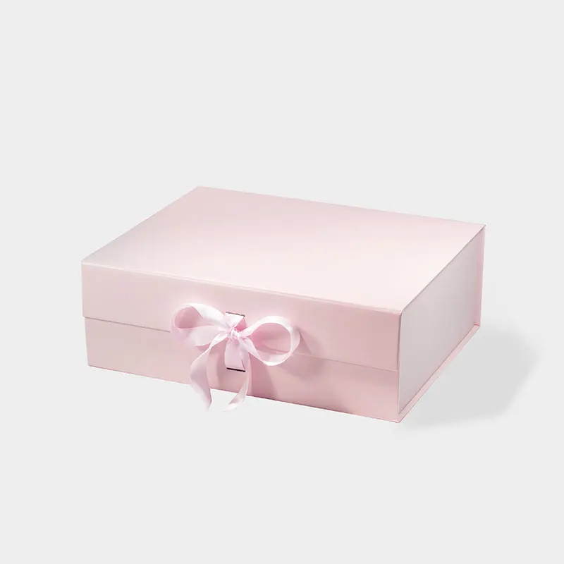 33x25.5x11.5cm and 31.4x24.5x11.1cm Luxury Rigid Magnetic Closure Gift Boxes, Popular Deep A4 Size, Black and White Collapsible Cardboard Packaging for Jewelry, Keepsakes, Wedding, Birthday, Holiday Presents - 图片 43