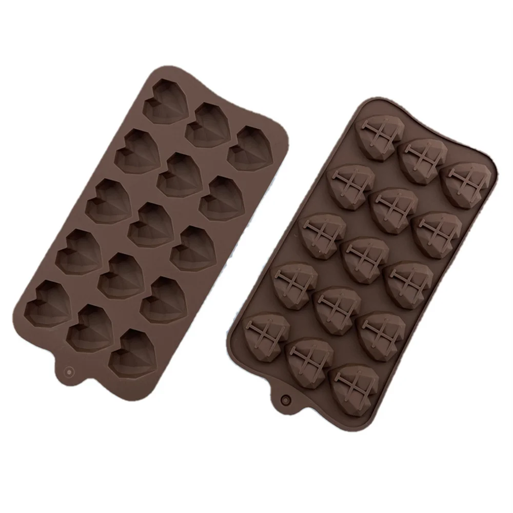 Love Silicone Baking Mold for Valentines Day New Year Ramadan Mother’s Day DIY Chocolate Candy Fondant Cake Baking Molds Kitchen Dessert Pastry Decoration Tools Craft Tray