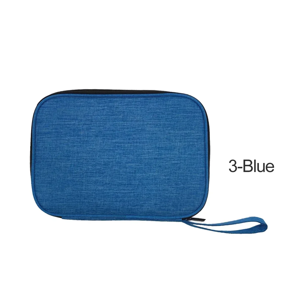 Travel WatchStrap Organizer | Multifunction Travel Carrying Bag for Watch Strap Storage, Portable Waterproof Pouch Case for Data Cable, Smartwatch Band Organizer Box Made of 300D Oxford Fabric - 图片 12