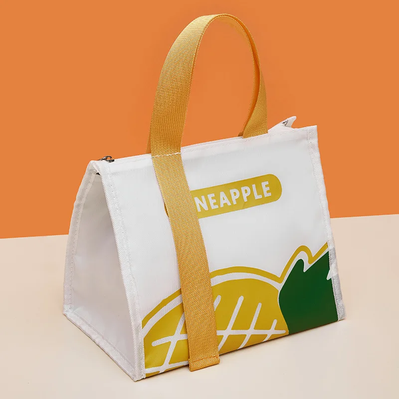 Portable Thermal Lunch Box Bag for Women and Kids – Insulated Food Storage Handbag, Travel and Picnic Cooler Pouch, Reusable Bento Bag for Lunch, Snacks, Drinks, and Meals