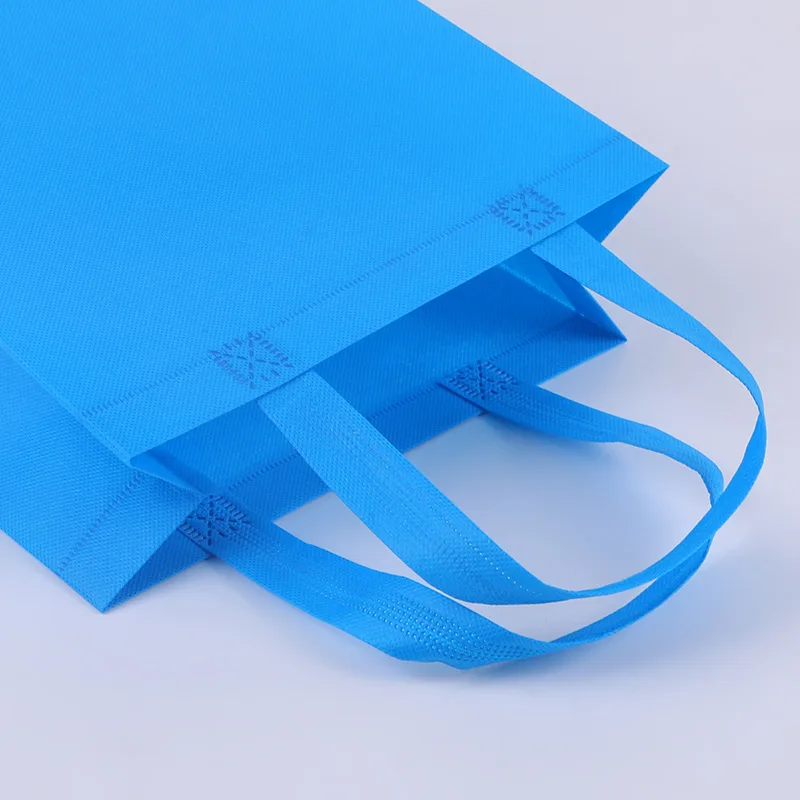 Portable Non-Woven Shopping Bag – Large Capacity Reusable Eco-Friendly Handbag, Foldable Travel Storage Tote Bags, Customizable Logo for Retail, Gifts, and Promotional Use