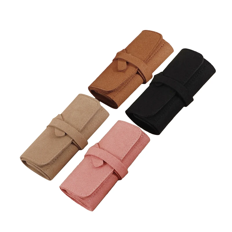 Travel Jewelry Organizer | Foldable Jewelry Roll Organizer – Convenient Jewelry Storage Bag, Travel Cosmetic Organizer, Jewelry Display and Folding Organizer for Earrings, Rings, Necklaces, and Small Accessories 10