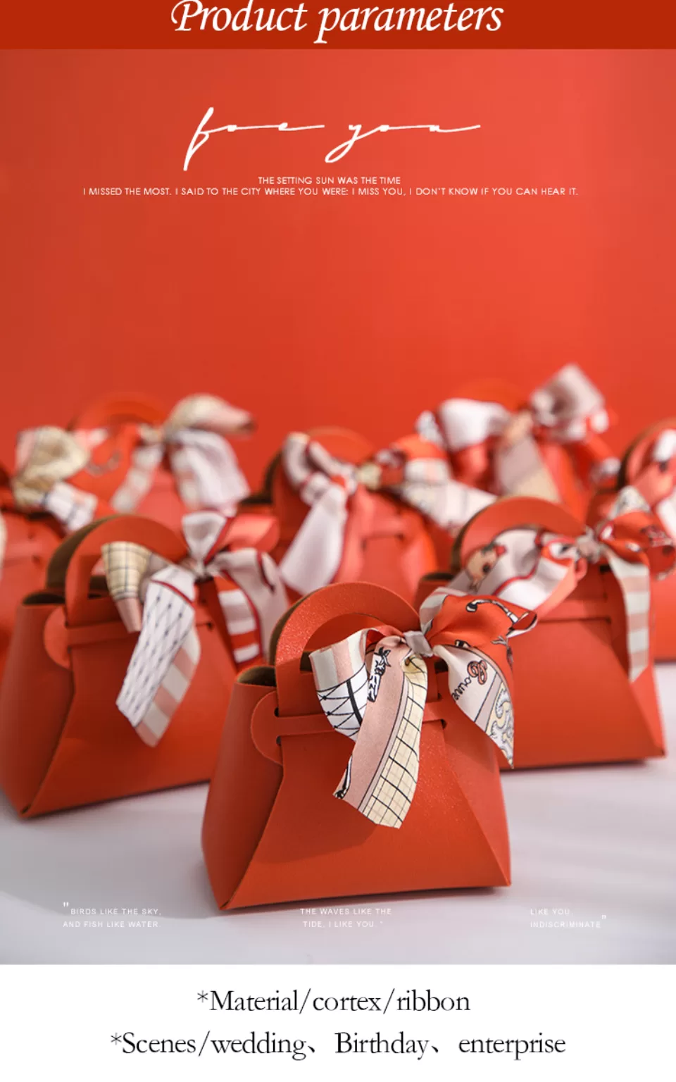 3PCS Leather Favour Bags with Scarf – Wedding Party Decoration, Baby Shower, Ramadan, Eid Gift Packaging for Friends, Elegant Gift Bags for Special Occasions and Celebrations