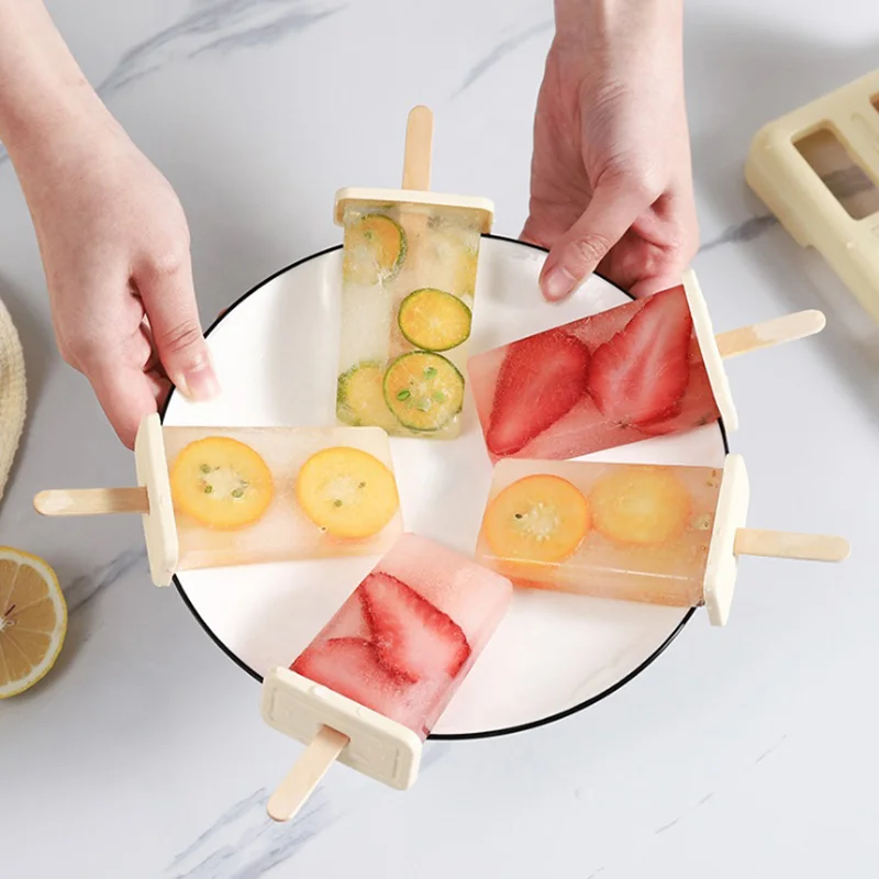 DIY Ice Cream Popsicle Mold Set – Homemade Ice Lolly Maker with Plastic Sticks, Reusable Ice Cube Tray for Frozen Desserts, Juice, Yogurt, Pudding, Kitchen Gadgets for Summer Party Treats DIY Ice Cream Popsicle Mold Set – Homemade Ice Lolly Maker with Plastic Sticks, Reusable Ice Cube Tray for Frozen Desserts, Juice, Yogurt, Pudding, Kitchen Gadgets for Summer Party Treats