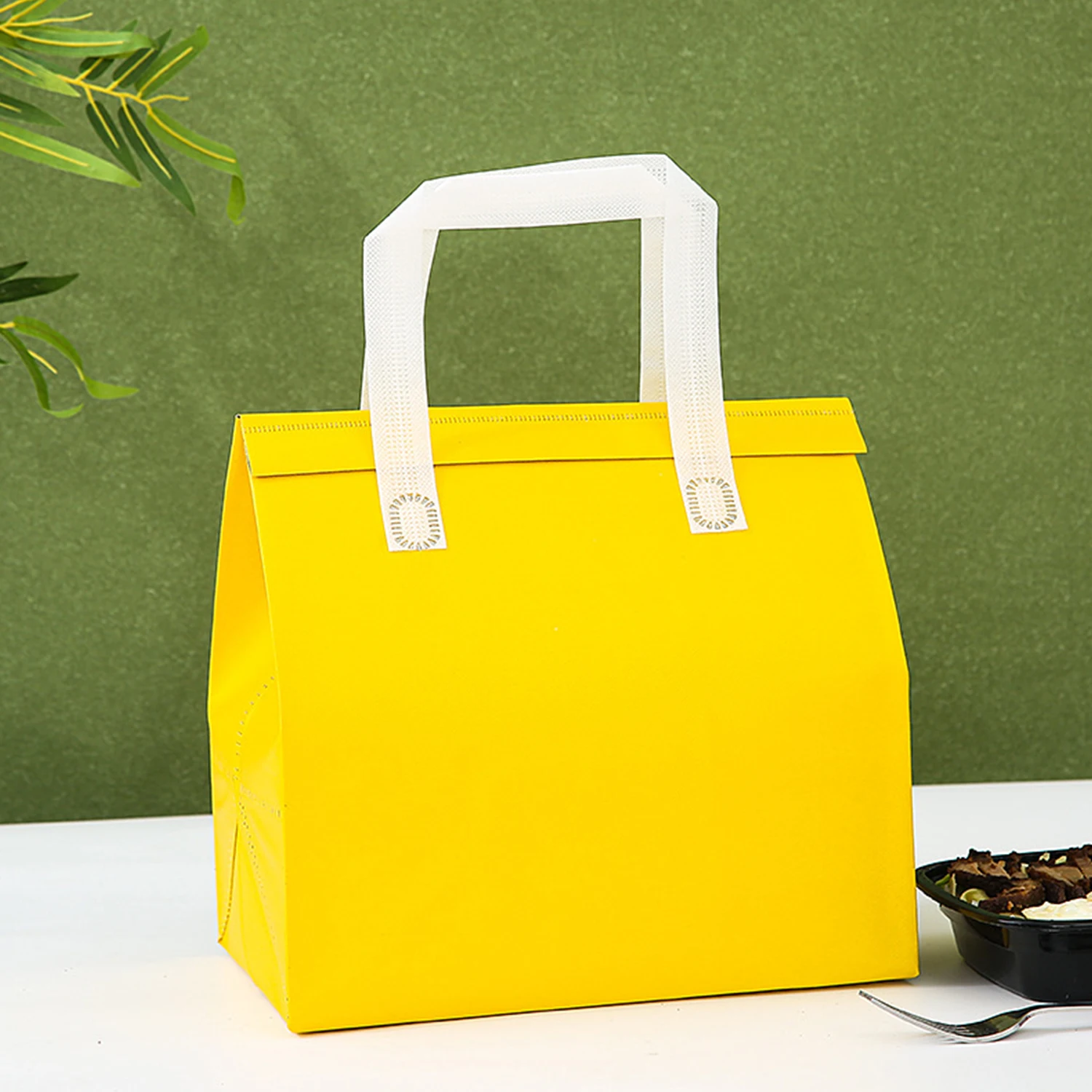 Portable Foldable Cooler Bag, Waterproof Aluminum Foil Thermal Box, Multifunctional Cake Insulation Delivery Bag, Reusable Food Carrier for Cakes, Pastries, Lunch, and Travel - 图片 8