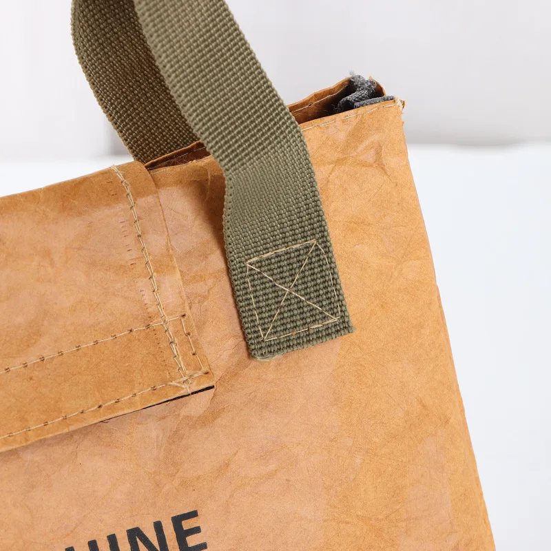 Waterproof Insulated Paper Lunch Bag – Extended and Thickened Aluminum Foil Lining, Japanese Style Handbag for Office Workers, Students, Travel, Picnic, Reusable Thermal Food Carrier Waterproof Insulated Paper Lunch Bag – Extended and Thickened Aluminum Foil Lining, Japanese Style Handbag for Office Workers, Students, Travel, Picnic, Reusable Thermal Food Carrier