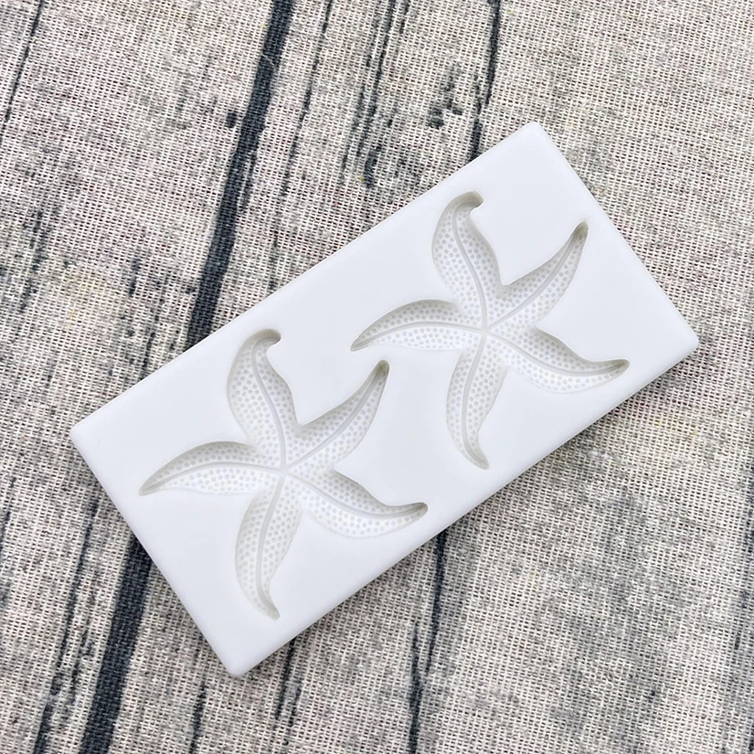 Starfish Silicone Mold – Sugarcraft, Chocolate, Cupcake, Fondant, and Cake Decorating Tool, Non-Stick Baking Mold for DIY Desserts, Pastry, Candy, Chocolate, Jelly, and Creative Baking Projects - 图片 4