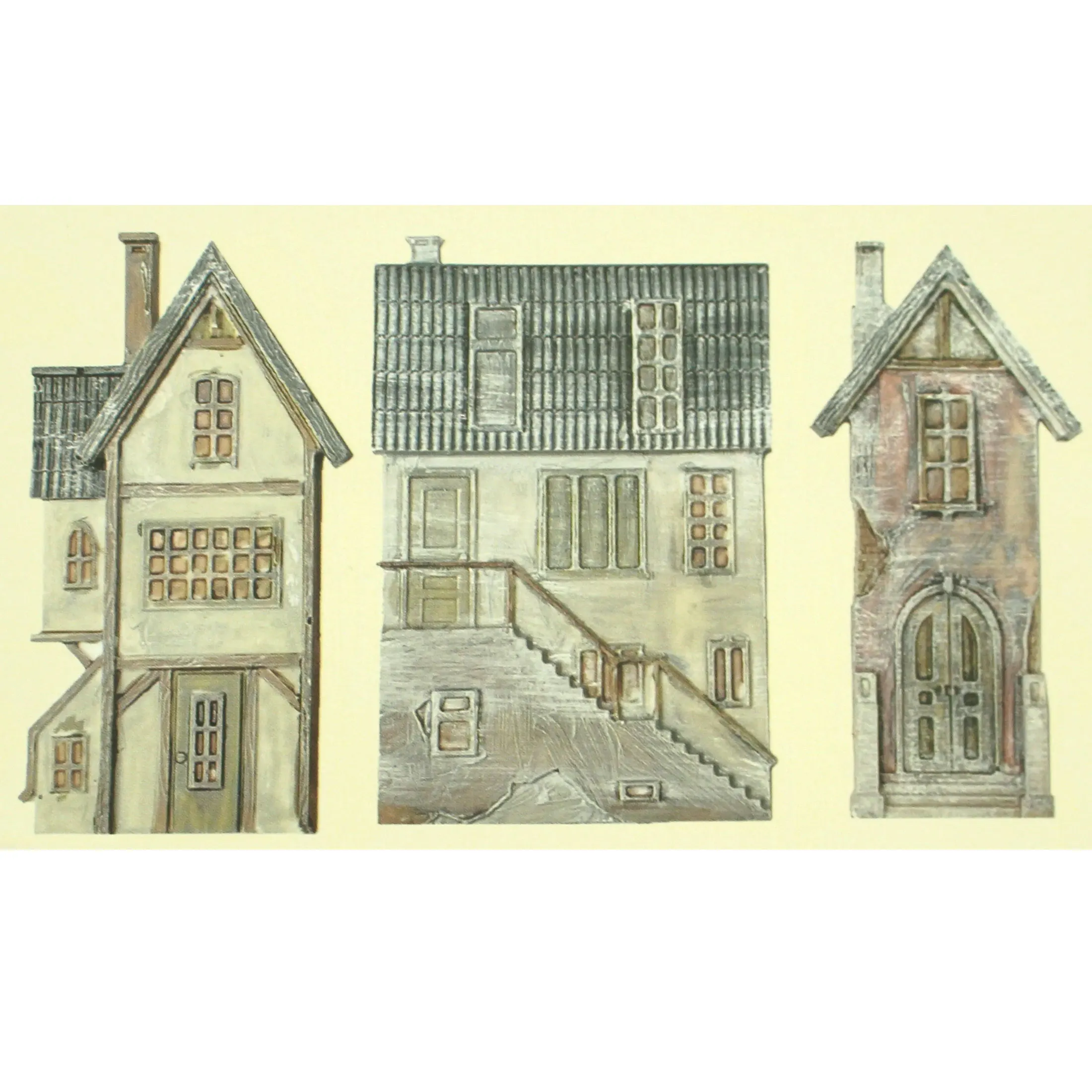 Nice House Silicone Mold – 3D Fondant Cake Decorating Mold for Sugarcraft, Cupcakes, Chocolate, Candy, Clay Crafts, Baking Tools, DIY Dessert Toppers, and Creative Kitchen Accessories