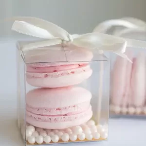 Clear PVC Box Packaging for Candles, Cakes, Cupcakes, Macarons, and Candy, Transparent Plastic Gift Boxes for Wedding, Birthday, Party Supplies, Bridal Shower, Dessert Packaging, and Event Presentation