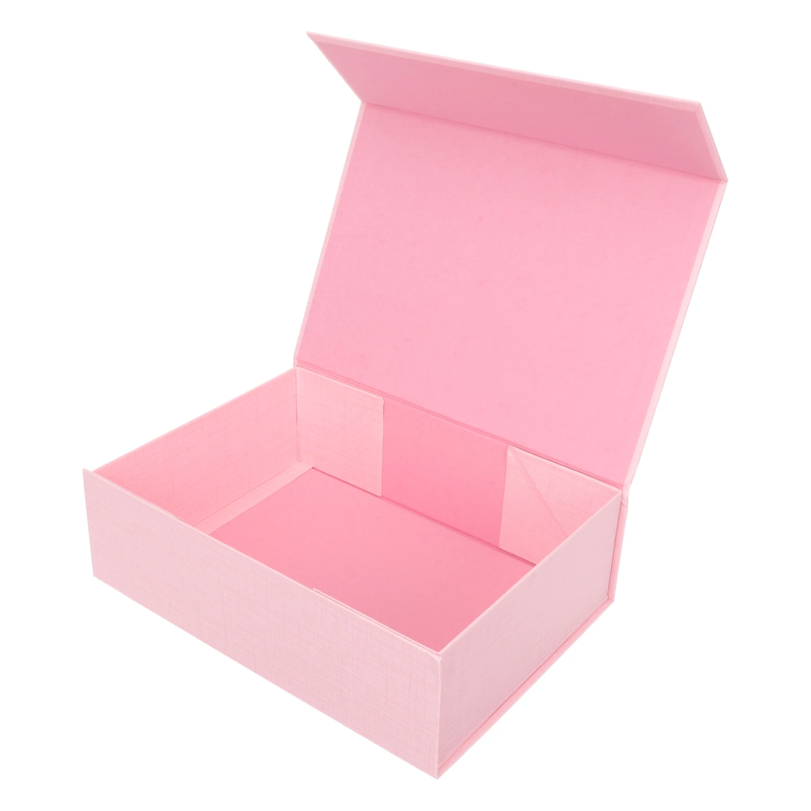 1Pc Magnetic Closure Gift Box with Lid, Collapsible Cardboard Packaging Box for Jewelry, Wedding, Party, Birthday, Bridesmaid, Anniversary, Holiday Gift Wrapping, Elegant Foldable Storage Box for Presents