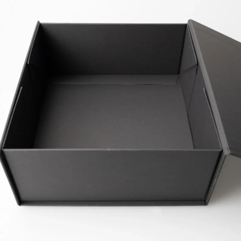 Folding Magnetic Gift Box, Large Portable Hard Cardboard Box for Gifts, Exquisite Storage and Packaging Solution for Birthday, Wedding, Anniversary, Holiday Presents, Fancy Luxury Gift Box for Jewelry, Keepsakes, 1Pc - 图片 3