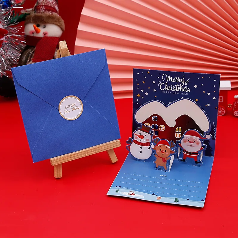 3D Pop Up Christmas Greeting Cards with Envelopes – Folding Message Cards Featuring Santa Claus, Snowflake, and Holiday Designs, Perfect Gift Card for Birthday, New Year, Party, and Winter Decorations 3D Pop Up Christmas Greeting Cards with Envelopes – Folding Message Cards Featuring Santa Claus, Snowflake, and Holiday Designs, Perfect Gift Card for Birthday, New Year, Party, and Winter Decorations
